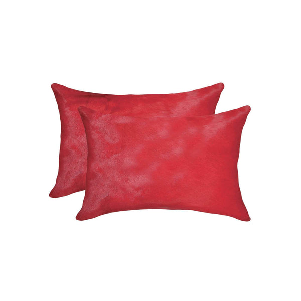 Best Pillow - 12" x 20" x 5" Firecracker, Cowhide - Pillow 2-Pack