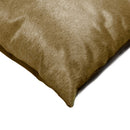 Decorative Pillows - 12" x 20" x 5" Taupe, Cowhide - Pillow 2-Pack