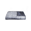 Faux Fur Throw - 50" x 70" x 2" Gray Mix, Faux Throw
