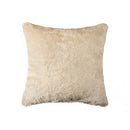 Decorative Pillows - 20" x 20" x 5" Taupe Faux - Pillow