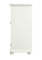Display Cabinet - 16" X 13" X 30" White Alluring Cabinet