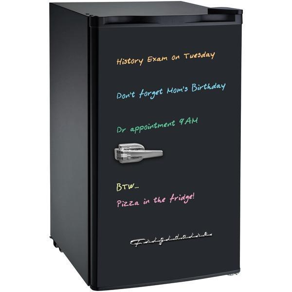 3.2 Cubic-ft Eraser Board Mini Fridge (Black)-Refrigerators, Freezers & Keg Coolers-JadeMoghul Inc.