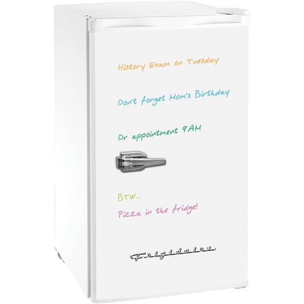 3.2 Cubic-ft Eraser Board Mini Fridge (White)-Refrigerators, Freezers & Keg Coolers-JadeMoghul Inc.