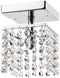 Chandelier Lamp - Jhea 1-light Crystal 5-inch Chrome Chandelier