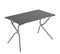 Folding Table - Rectangular Folding Table ? 43.4 X 26.8 in - Titane Steel Frame - Volcanic Finish Table Top