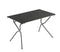 Folding Table - Rectangular Folding Table ? 43.4 X 26.8 in - Titane Steel Frame - Titane Finish Table Top