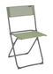 Folding Lounge Chair - Folding Chairs - Set of 2 - Basalt Steel Frame - Moss Fabric