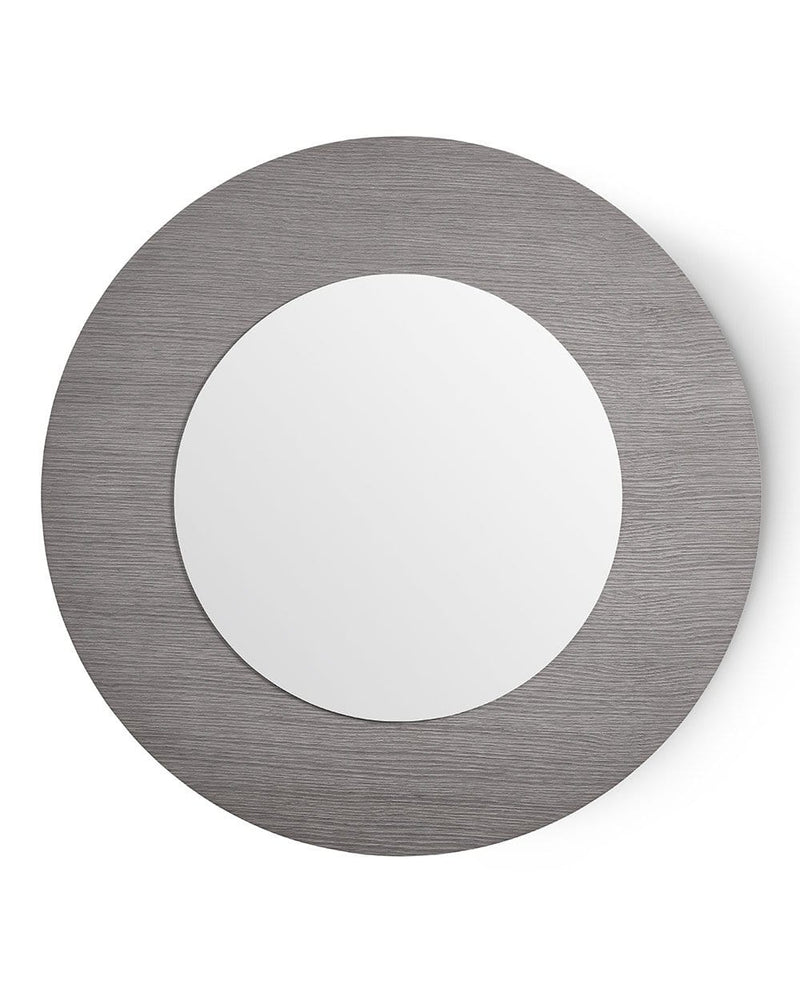 Decorative Wall Mirrors - Mirror In All Gray Oak Veneer