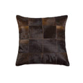 My Pillow - 18" x 18" x 5" Superb Chocolate Torino Kobe Cowhide - Pillow