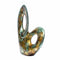 Contemporary Sculpture - 14" X 5" X 19'.5" Gold, Copper, Brown Metal Sculpture