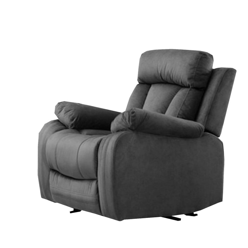 Modern Lounge Chair - 40" Modern Grey Fabric Chair
