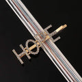33 Style Headwear For Women Letter Hair Clip Girls Hair Accessories Fashion Charm Cute Rhinestone Gold Silver AExp