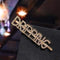 33 Style Headwear For Women Letter Hair Clip Girls Hair Accessories Fashion Charm Cute Rhinestone Gold Silver AExp