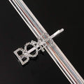 33 Style Headwear For Women Letter Hair Clip Girls Hair Accessories Fashion Charm Cute Rhinestone Gold Silver JadeMoghul Inc. 