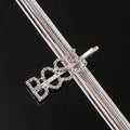 33 Style Headwear For Women Letter Hair Clip Girls Hair Accessories Fashion Charm Cute Rhinestone Gold Silver JadeMoghul Inc. 