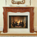 Fireplace Mantel Shelf - 67" Contemporary Unfinished Wood Mantel Shelf