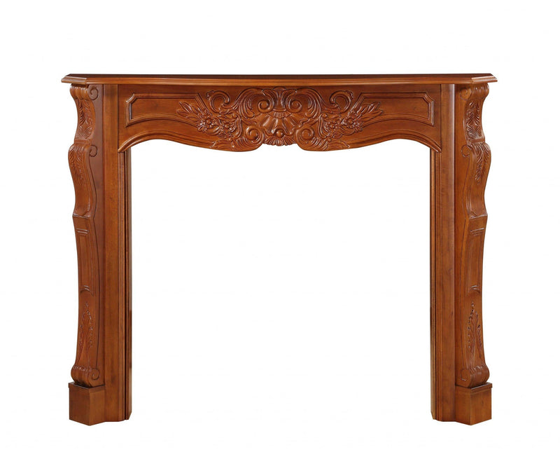 Fireplace Mantel Shelf - 67" Contemporary Unfinished Wood Mantel Shelf