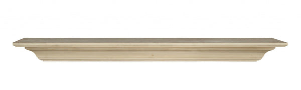 Fireplace Shelf - 60" Elegant Wood Mantel Shelf