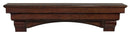 Fireplace Shelf - 72" Sophisticated Distressed Cherry Wood Mantel Shelf