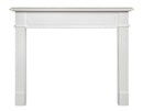 Fireplace Mantel Shelf - 52" Modern White MDF Mantel Shelf