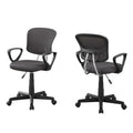 Best Office Chair - 21'.5" x 23" x 33" Grey, Foam, Metal, Polypropylene, Polyester - Office Chair