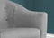 Grey Accent Chair - 31'.5" x 29'.5" x 31'.75" Grey, Foam, Solid Wood, Polyester - Accent Chair