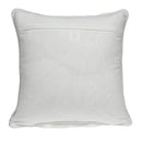 Body Pillow Covers - 20" x 0.5" x 20" Transitional Gray and White Cotton Pillow Cover