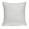 Body Pillow Covers - 20" x 0.5" x 20" Transitional Gray and White Cotton Pillow Cover