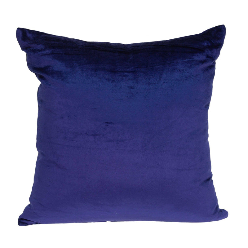 Body Pillow Covers - 18" x 7" x 18" Transitional Royal Blue Solid Pillow Cover With Poly Insert