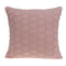 Decorative Pillow Covers - 20" x 7" x 20" Transitional Pink Pillow Cover With Poly Insert