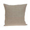 Couch Pillow Covers - 20" x 7" x 20" Charming Transitional Tan Cotton Accent Pillow Cover With Poly Insert