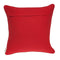 Couch Pillow Covers - 20" x 0.5" x 20" Handmade Transitional Red And Lemon Pillow Cover