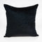 Black Throw Pillows - 18" x 7" x 18" Transitional Black Solid Pillow Cover With Poly Insert