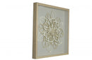 Hobby Lobby Shadow Box - 15" x 2" x 28" Natural Brown, Wood, Paper And Glass - Shadow Box