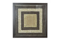 Hobby Lobby Shadow Box - 26" x 2" x 35" 35'' Brown, Wood, Fabric And Glass - Shadow Box