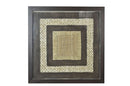 Hobby Lobby Shadow Box - 26" x 2" x 35" 35'' Brown, Wood, Fabric And Glass - Shadow Box