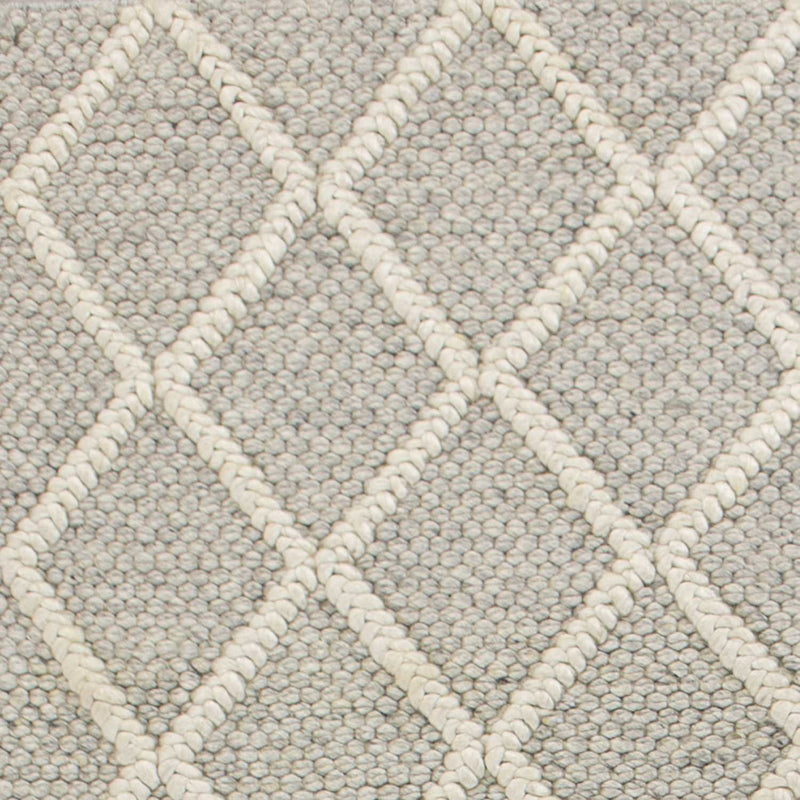Living Room Rugs - 9' x 13' Wool Grey Area Rug