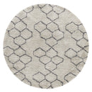Natural Fiber Rugs - 6'6" x 6'6" RO Polypropylene Natural Area Rug