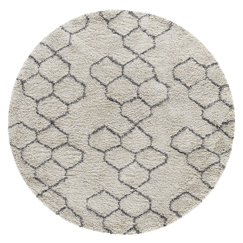 Natural Fiber Rugs - 6'6" x 6'6" RO Polypropylene Natural Area Rug