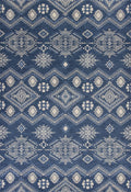 Denim Rug - 5'3" x 7'7" Polypropylene Demin Area Rug