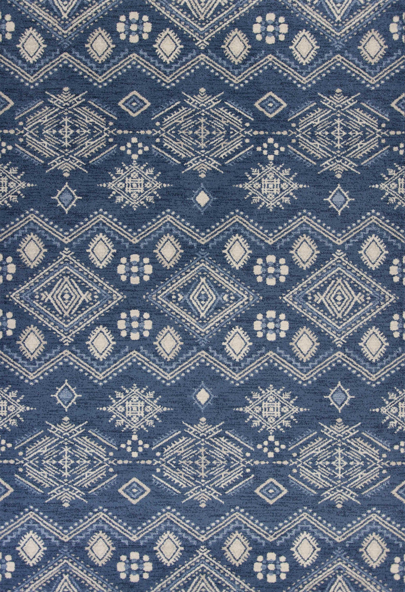 Denim Rug - 5'3" x 7'7" Polypropylene Demin Area Rug