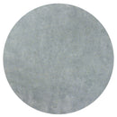 Round Rugs - 6' Round Polyester Blue Heather Area Rug