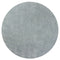 Round Rugs - 6' Round Polyester Blue Heather Area Rug
