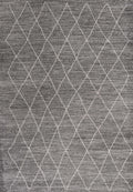 Gray Rug - 5'3"X 7'7" Polypropylene Grey Area Rug