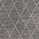 Gray Rug - 5'3"X 7'7" Polypropylene Grey Area Rug