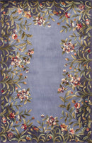 Cheap Rugs - 3'6" x 5'6" Wool Lavender Area Rug