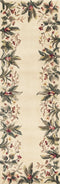 Runner Rugs - 2'6" x 8' Runner Wool Ivory Area Rug