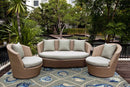 Gray Rug - 5' x 7'6" UV-treated Polypropylene Grey Area Rug