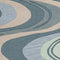 Beige Rug - 5' x 7'6" Polyacrylic Beige/Seafoam Area Rug
