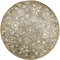 Round Rugs - 5'6" Round Wool Grey Area Rug